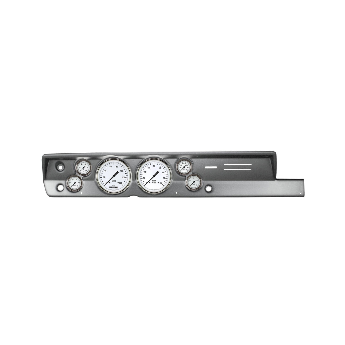Classic Instruments 1967-69 Plymouth White Hot Full Sweep 6 Gauge Set Mopar - CDPB67WH151BA