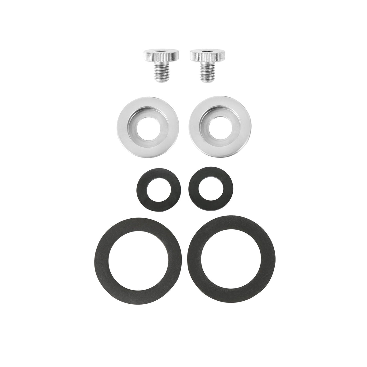 Stilo Peak Colored Screw Kit- Silver - YA0865