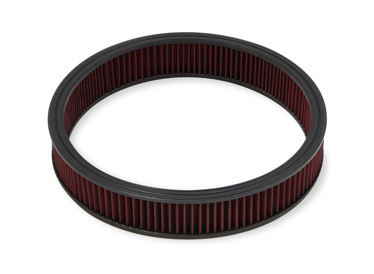 Holley 16" X 3" Red Washable Gauze Filter - 220-30