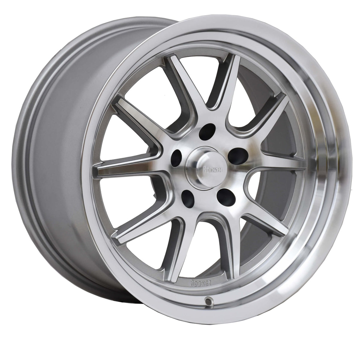 Rocket Racing Wheels TTR19 Attack - Titanium/Machined - TTR19-816560