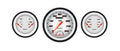 Classic Instruments Velocity White Three Gauge Set - VS61WBLF