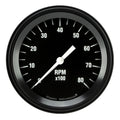 Classic Instruments Hot Rod 3" Tachometer Gauge (8000 RPM) - HR80BLF