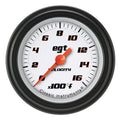 Classic Instruments Velocity White 2-1/8" Exhaust Gas Tempature Gauge - VS198WBLF