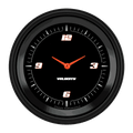 Classic Instruments Velocity Black 3-3/8" Clock - VS93BBLF