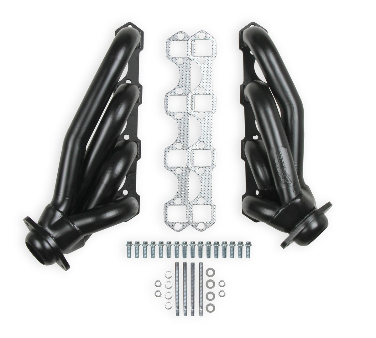 Flowtech Shorty Headers - Black Painted - 12147FLT