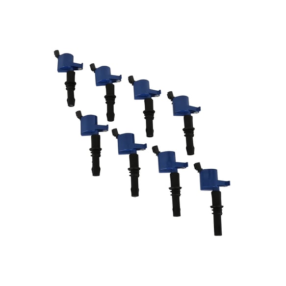 Ignition Coil - SuperCoil - 2004-2008 Ford 4.6L/5.4L/6.8L 3-valve- Blue - 8-Pack 140033B-8