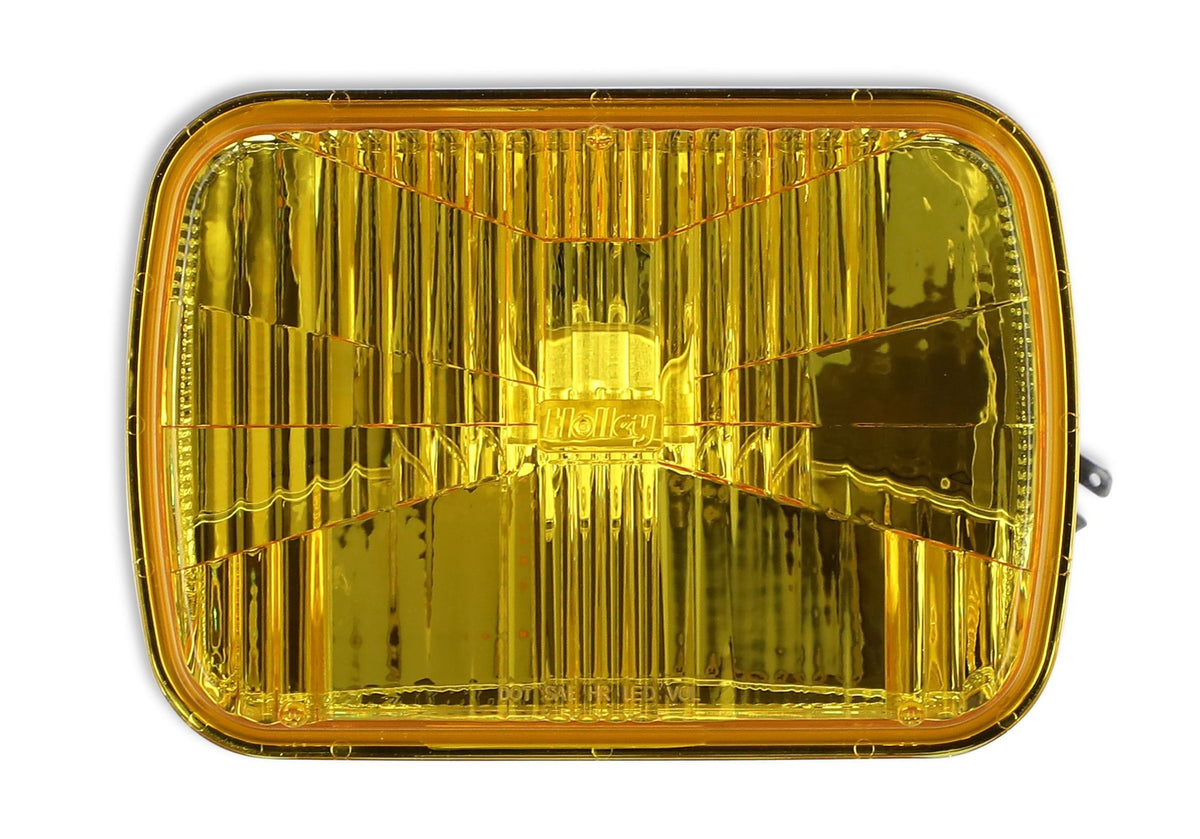 Holley RetroBright LED Forward Facing Light - Yellow Lens - LFRB110