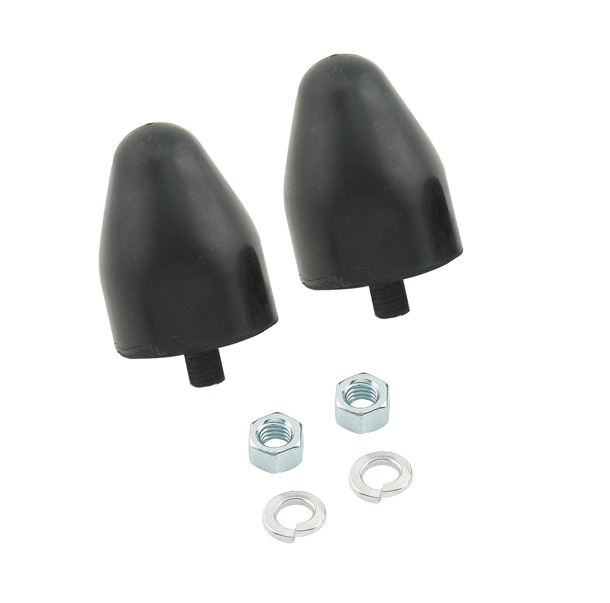 Lakewood Traction Bar Snubbers - Black Rubber - Large - 20530