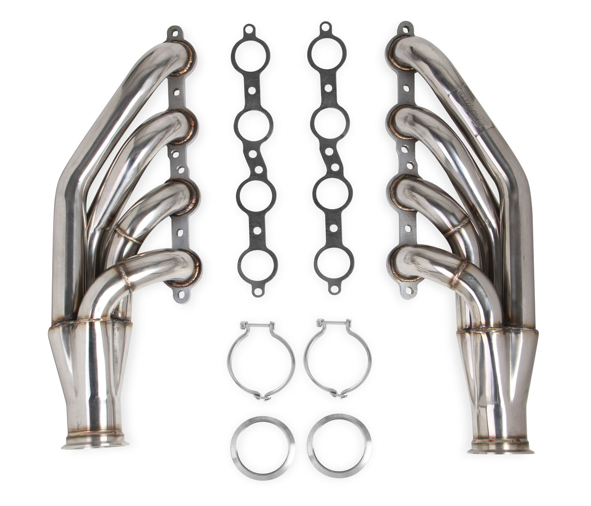 Flowtech LS Turbo Headers-Polished - 11539FLT