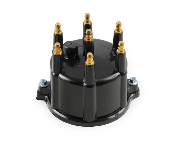 ACCEL Distributor Cap - Jeep 4.0L - Male - HEI Style - Black - 120330
