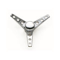 Mr. Gasket Air Cleaner Wing Nut - Tri-Bar - Chrome - 9868