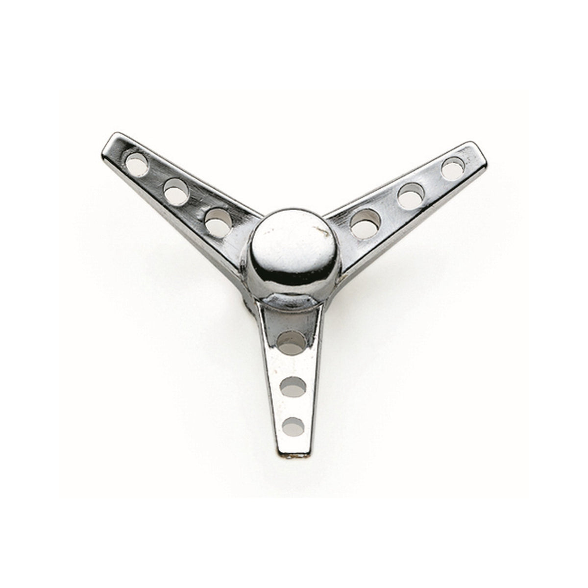 Mr. Gasket Air Cleaner Wing Nut - Tri-Bar - Chrome - 9868