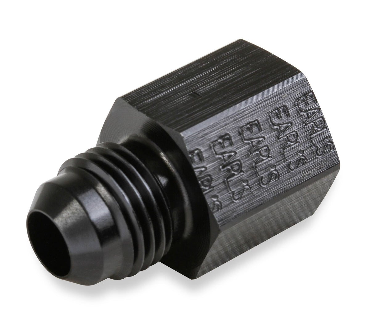 Earl’s -6 AN Male to 14mm x 1.50 Female - Black - AT9894DBHERL