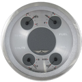 Classic Instruments All American 5" Quad Gauge (240-33 Ohm) - AW75SLC