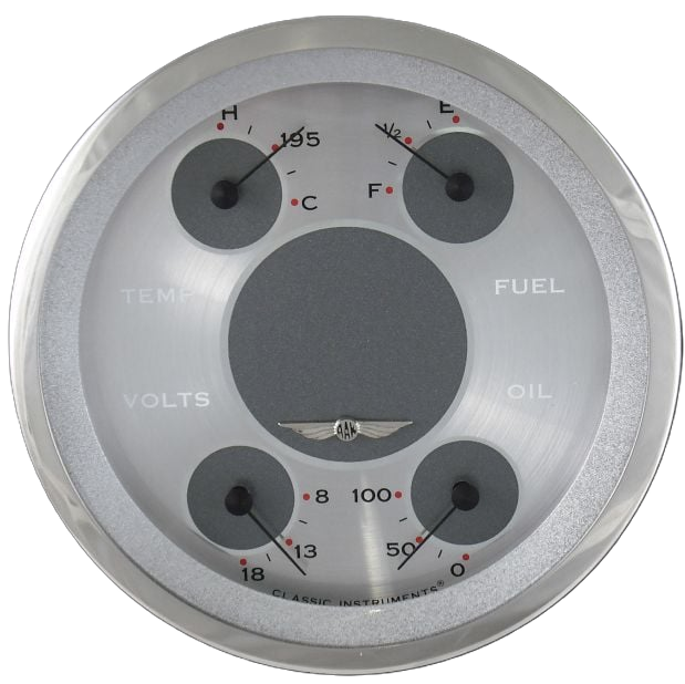 Classic Instruments All American 3-3/8" Quad Gauge - AW76SRC