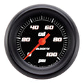 Classic Instruments Velocity Black 2-1/8"  Oil Pressure Gauge (100 PSI) - VS181BBPF