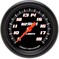 Classic Instruments Velocity Black 2-5/8" Air Fuel Ratio Gauge - VS394BBLF
