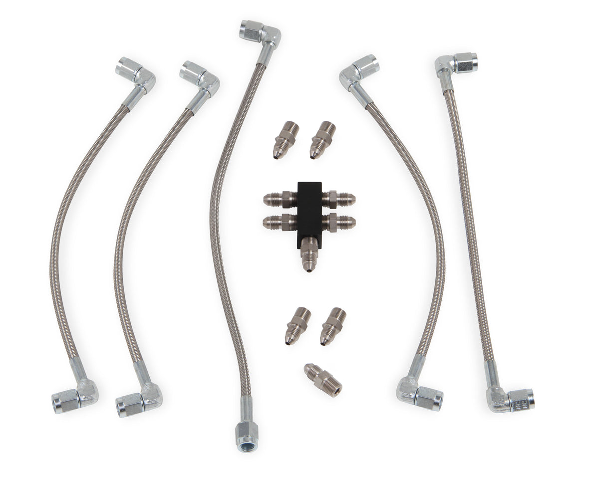 Earl’s Race LS Steam Tube Kit w/ Speed-Flex Hose - LS0016ERL