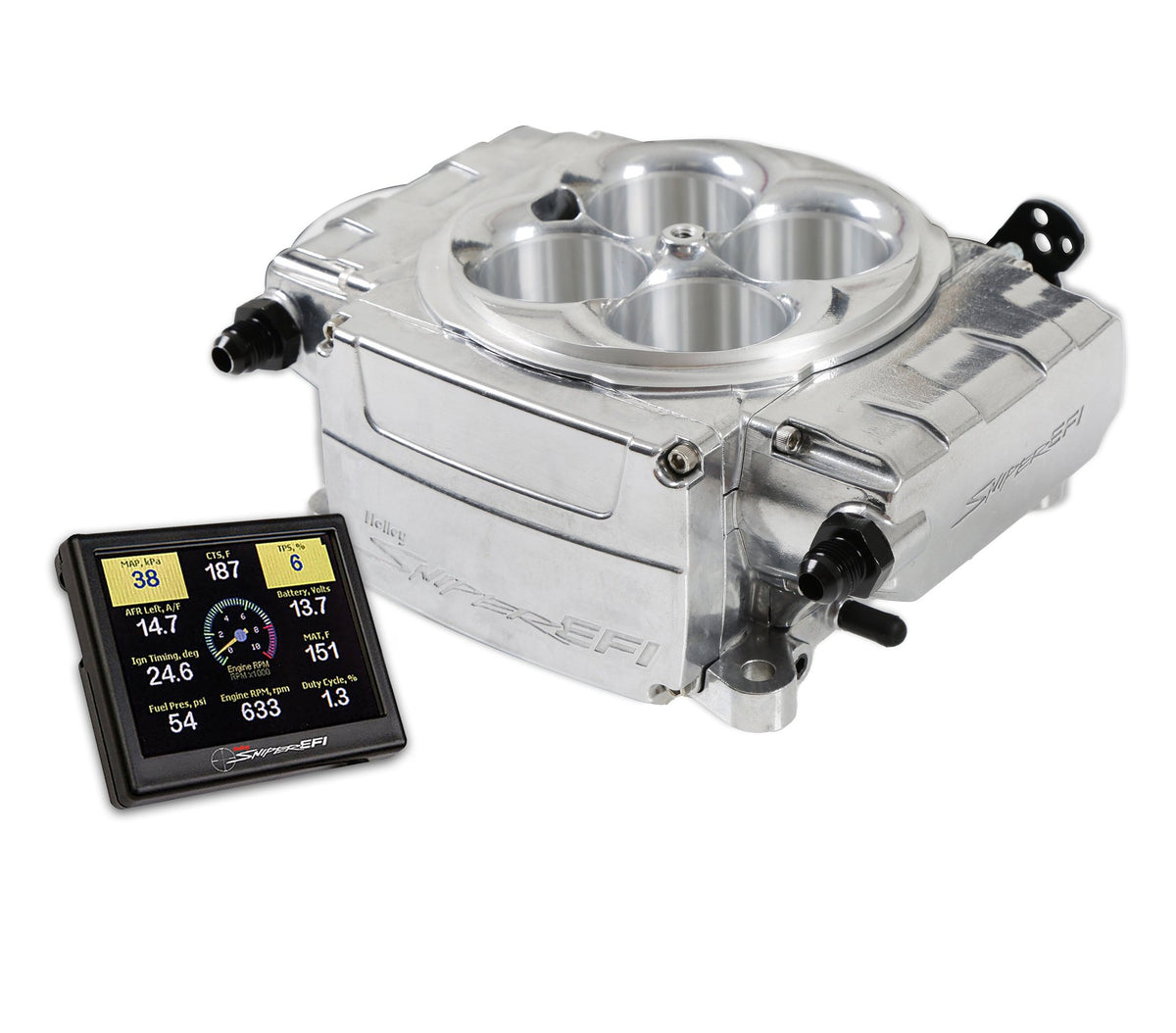 Holley Sniper 2 EFI - Polished - 550-510-3XX