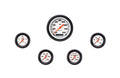 Classic Instruments Velocity White 2-5/8" Full Sweep Five Gauge Set - VS100WBPF