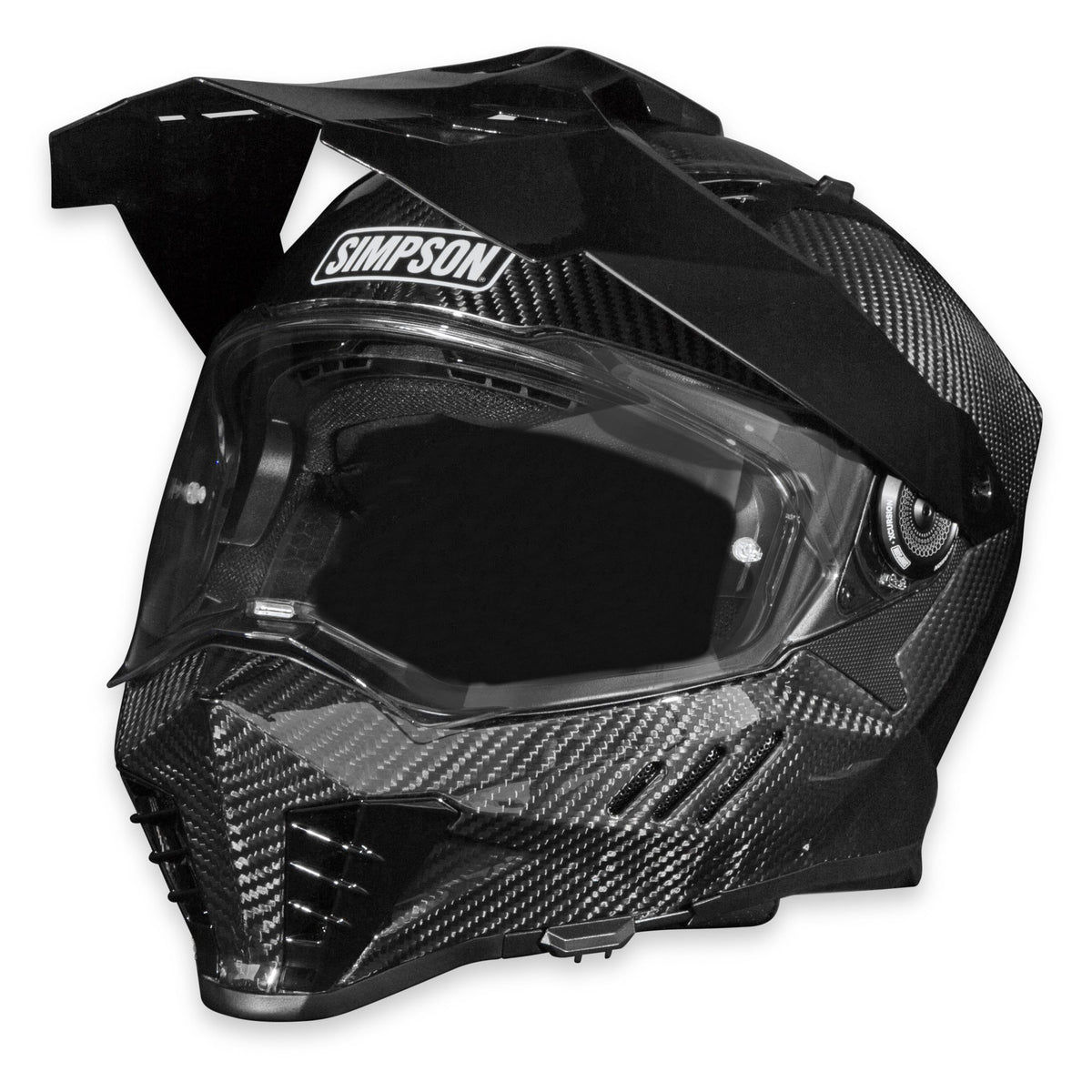 Simpson Xcursion Bandit Helmet - Carbon - Large - XBCLG