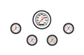 Classic Instruments Velocity White Five Gauge Set - VS100WBLF