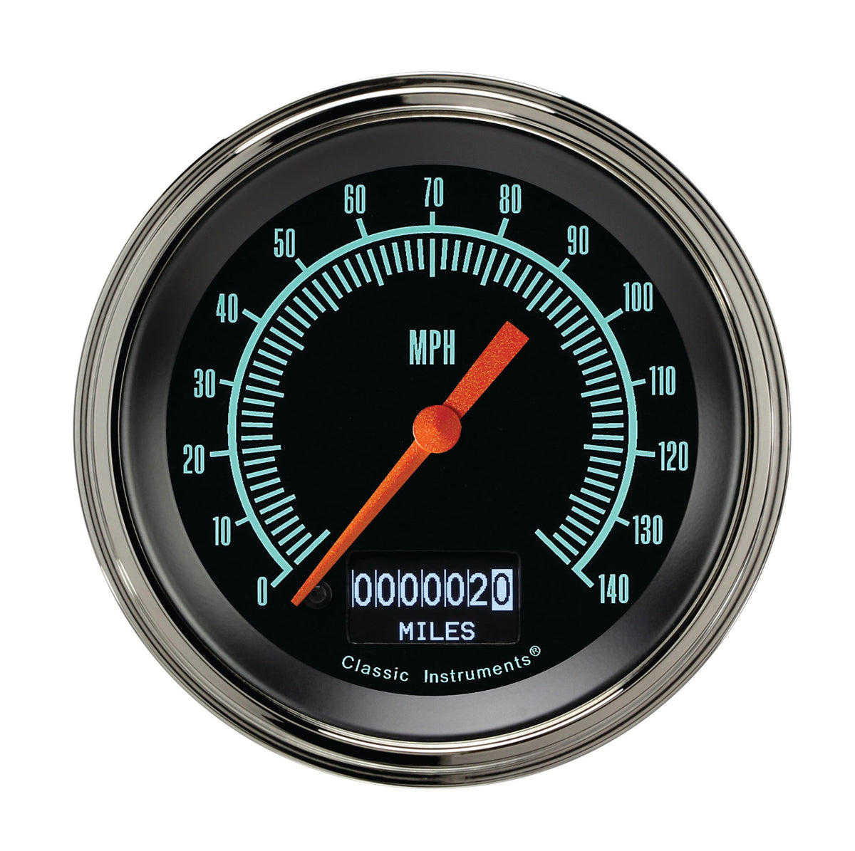 Classic Instruments G/Stock 3-3/8" Speedometer Gauge with Information Screen - GS55DSLF