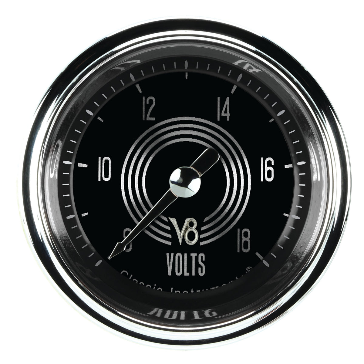 Classic Instruments V8 Speedster 2-1/8" Volt Gauge - V8SR130SHC