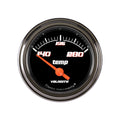 Classic Instruments Velocity Black 2-1/8" Water Temperature Gauge - VS26BSLC