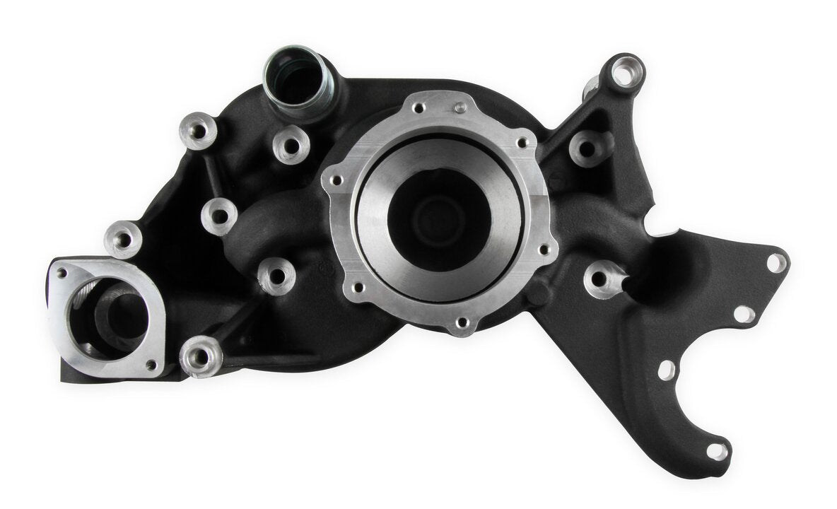 Holley LS COOLING MANIFOLD BLACK-A/C Delete - 97-224