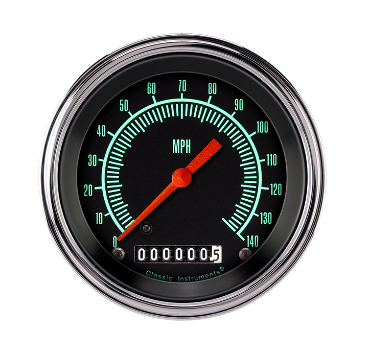 Classic Instruments G/Stock 3-3/8" Speedometer Gauge - GS55SLF