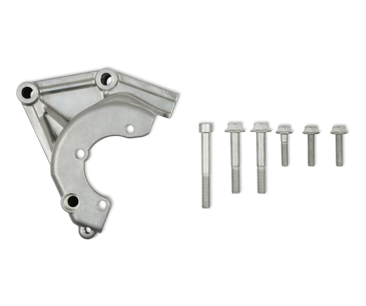 Holley Mid LSA/LS Accessory Drive Bracket Kit - Power Steering - Natural - 20-165