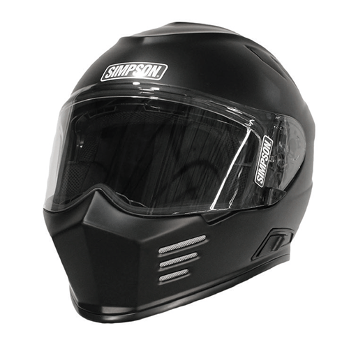Simpson Ghost Bandit Helmet - Flat Black - Medium - GBDM3