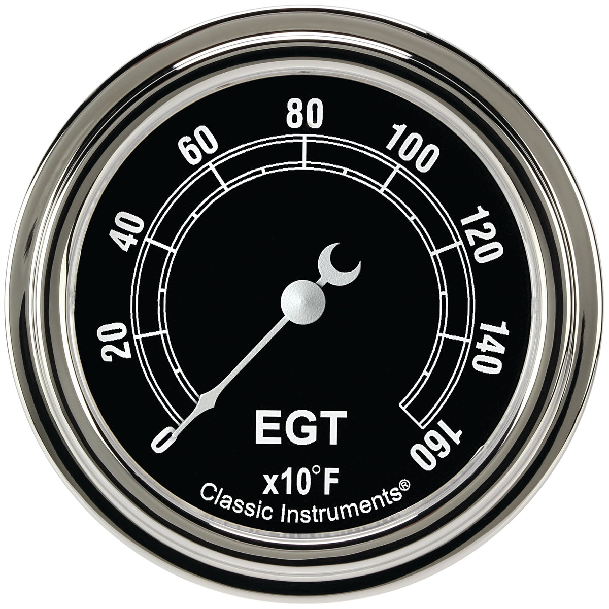 Classic Instruments Traditional 2-5/8" Exhaust Gas Tempature Gauge - TR398SLF
