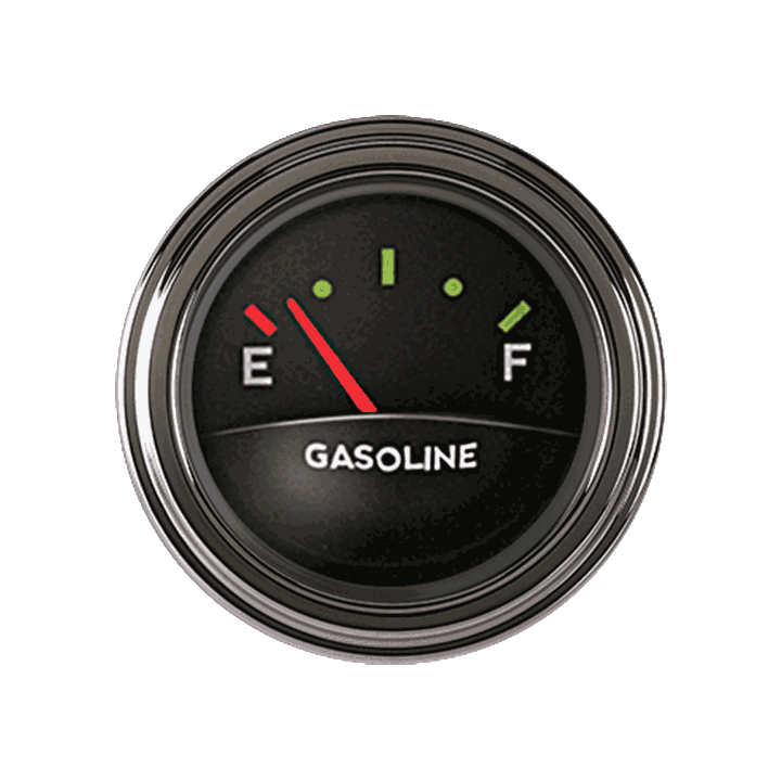 Classic Instruments Tetra Series Authentic Fuel Level Gauge (240-33 Ohm) - TE09ASLF
