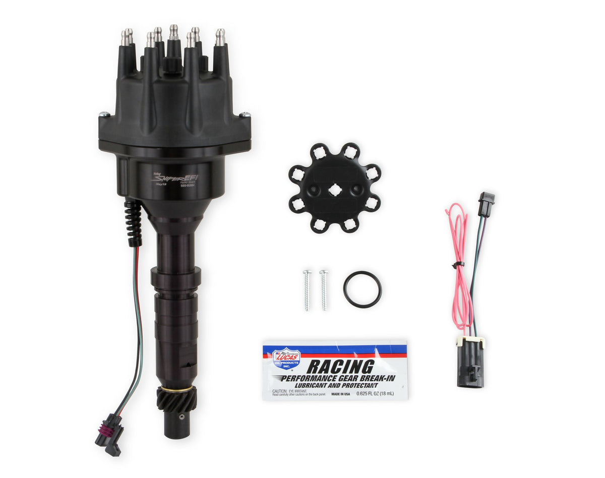 Holley Sniper HyperSpark Distributor - Buick Nailhead - 565-313BK