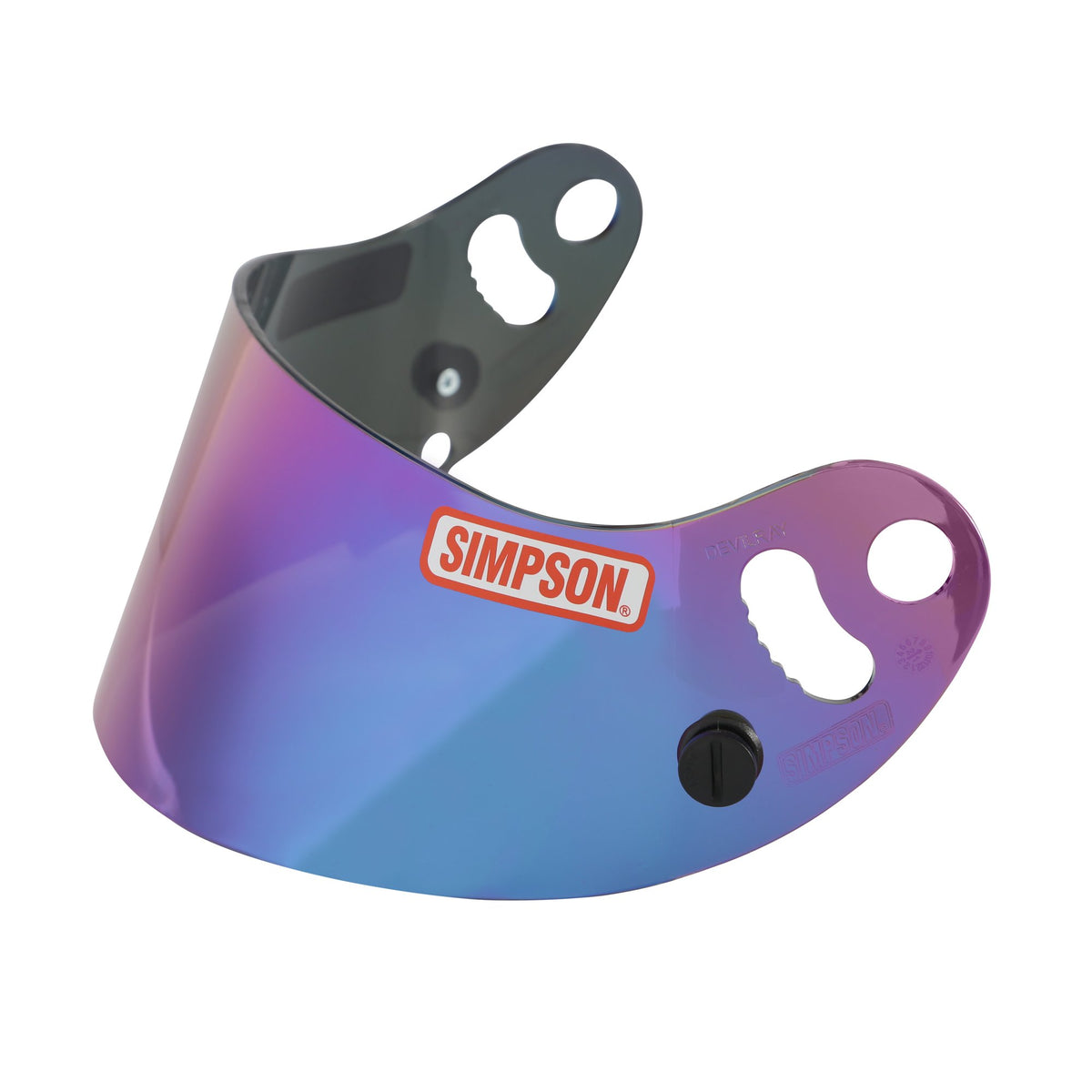 Simpson Devil Ray Visor Iridium - 84303