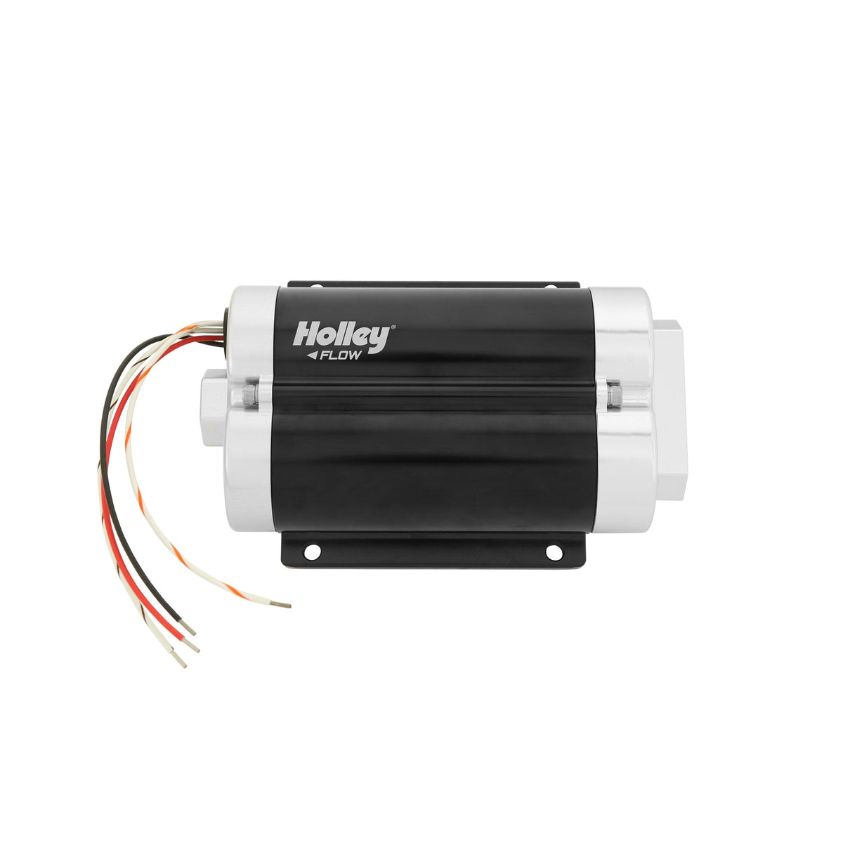 Holley 130 GPH Dominator In-Line Billet Fuel Pump (Dual Inlet) - 12-1200-2