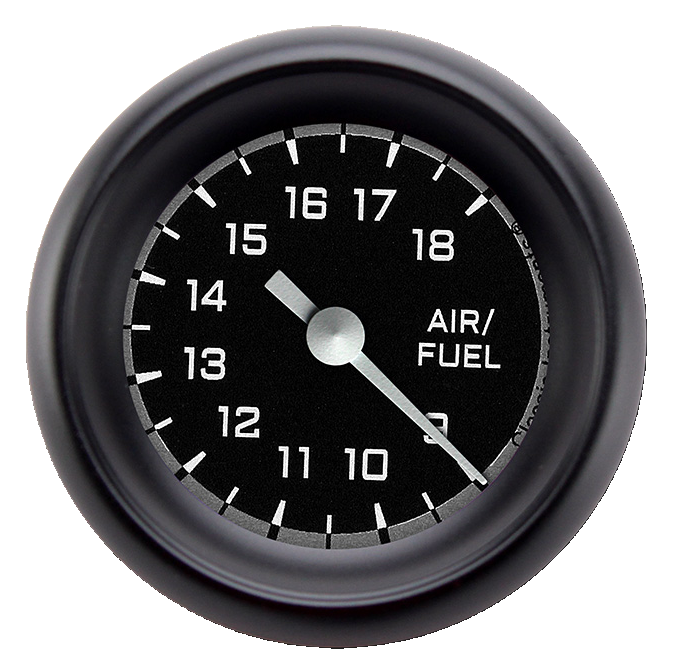 Classic Instruments AutoCross Gray 2-1/8" Air Fuel Ratio Gauge - AX194GAPF
