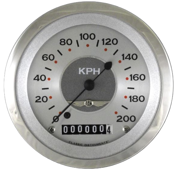 Classic Instruments All American 3-3/8" Speedometer Gauge - AW59SRC