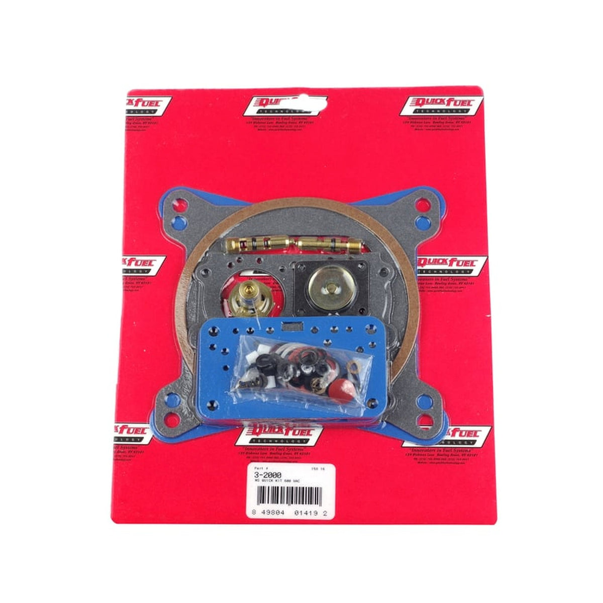 Quick Fuel Non-stick Quick Kit 600 Vacuum - 3-2000QFT