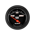 Classic Instruments Velocity Black 2-1/8" Transmission Temperature Gauge - VS27BBLF