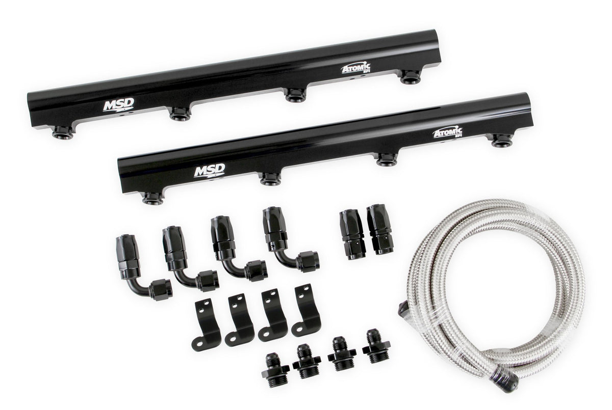 MSD Atomic EFI Billet Fuel Rails - 2721
