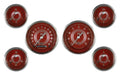 Classic Instruments V8 Red Steelie Six Gauge Set - V8RS01SHC