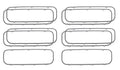 Mr. Gasket Ultra-Seal III Valve Cover Gaskets - Master Pack (10 Pieces) - 2881SMP