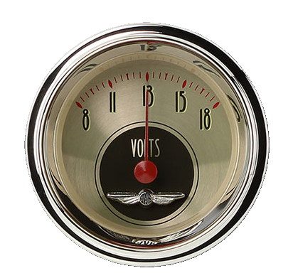 Classic Instruments American Nickel 2-1/8" Volt Gauge - AN30SLC