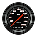 Classic Instruments Velocity Black 3-3/8" Speedometer Gauge - VS57BBLF