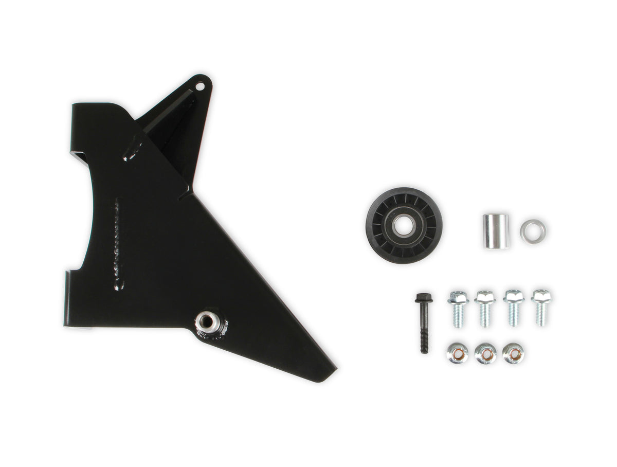 Holley Gen III Hemi Alternator Relocation Bracket
- Fits Mopar Factory Alternator - 97-347