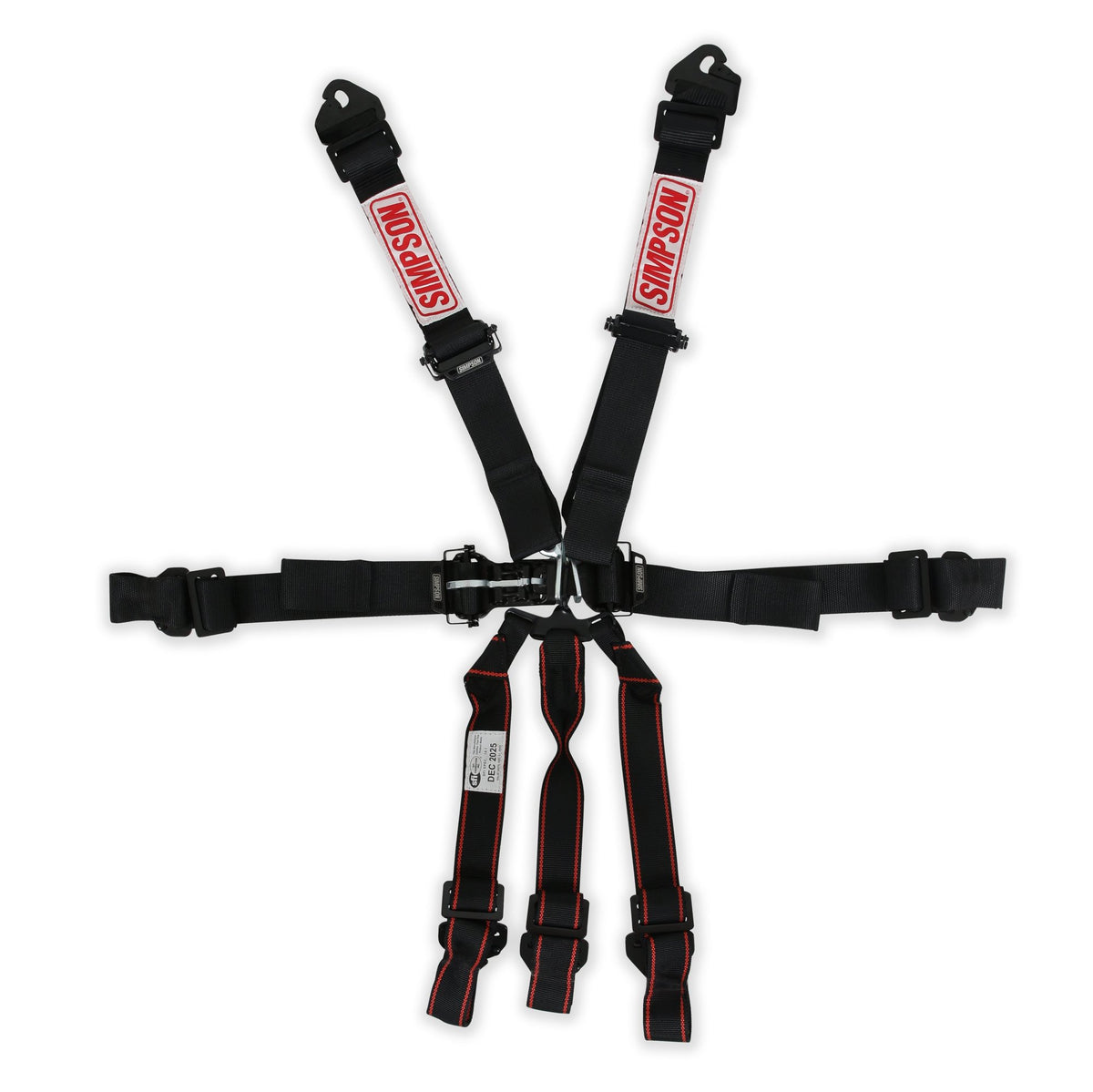 Simpson Latch & Link Harness 2" Double Pull down SFI 16.1 - 12LD7WC
