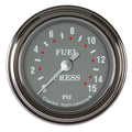 Classic Instruments Silver Gray 2-1/8" Fuel Pressure Gauge (15 PSI) - SG145SLF